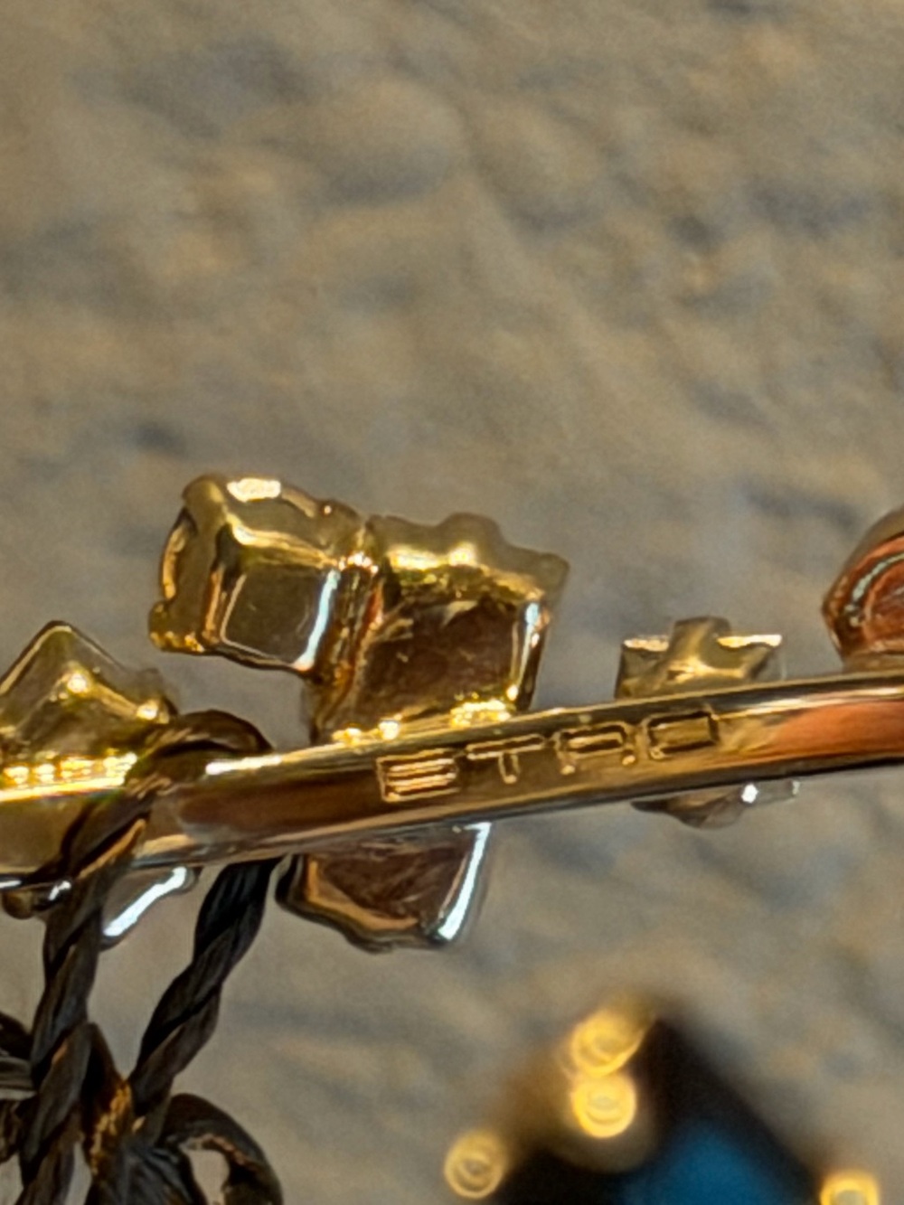 ETRO CRYSTAL BANGLE BRACELET - Picture 7 of 7